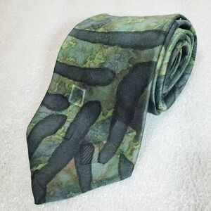 Rebecca Yaffe Designs Handpainted Abstract Tie Manitou Springs Colorado